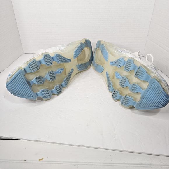 AABBO Blade Trainers Mens Sz 11.5 EU 46 White Blue Athletic Shoes Read Details - Picture 10 of 11